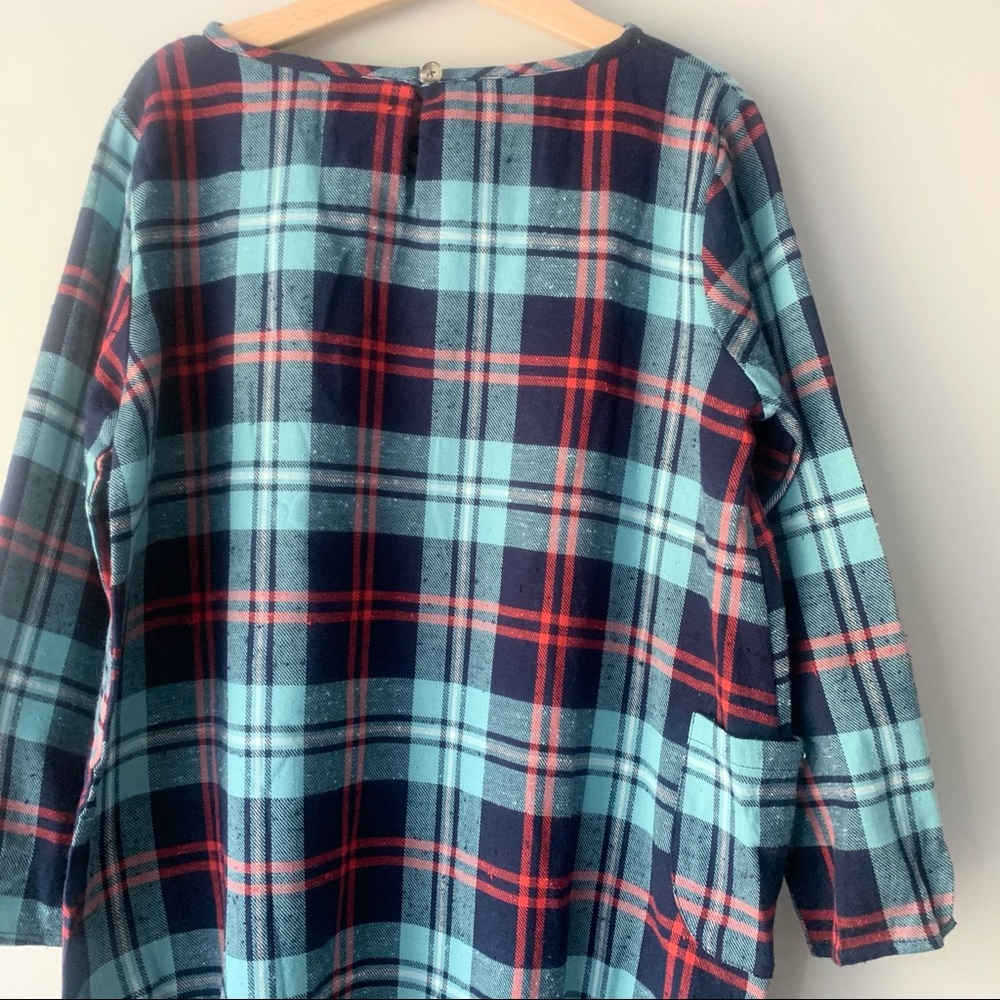 Boy + Girl Bubble Plaid Dress - Picture 6 of 8